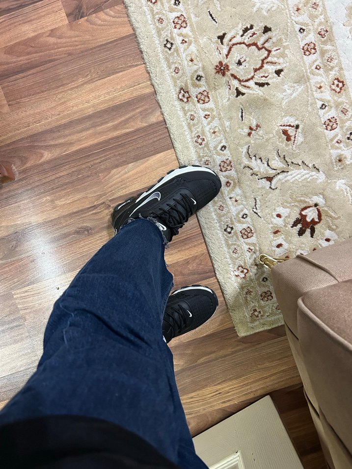 Siyah Bağcıklı Kadın Spor Ayakkabı - Görsel 2