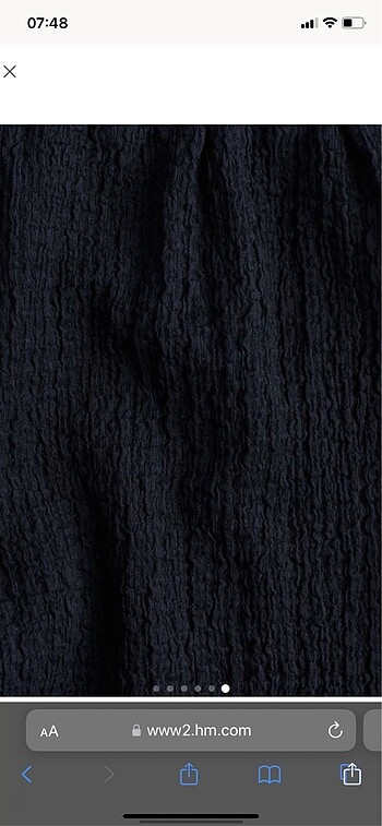 H&M Geniş paça pantolon
