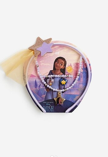 Disney wish taç kolye bileklik