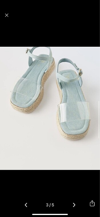 31 Beden 31 no zara sandalet