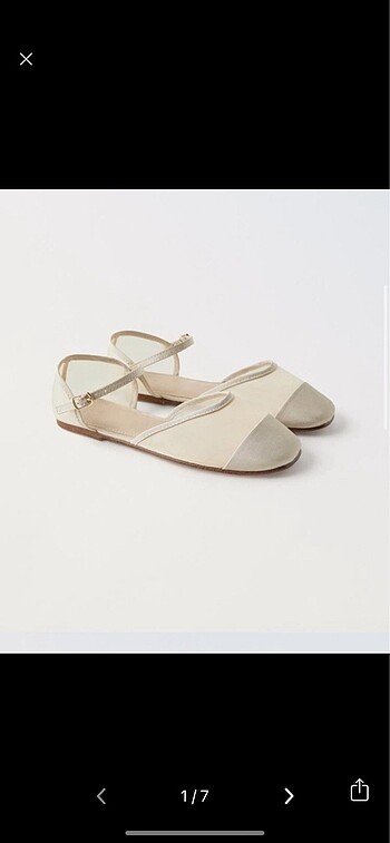 Zara 34 no sandalet