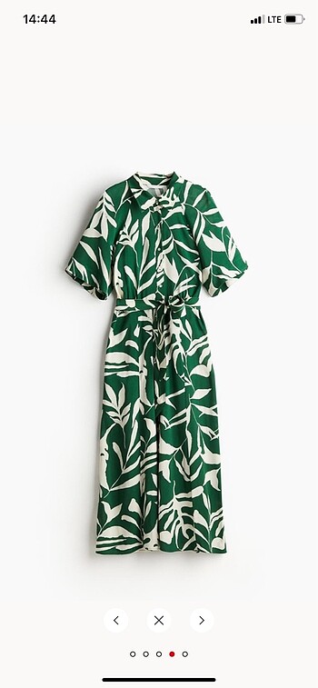 H&m gömlek elbise
