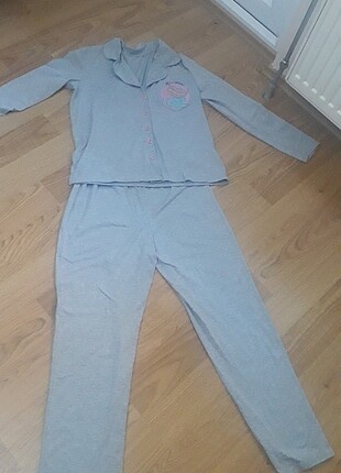 Trendyol & Milla Gri Pijama Takımı