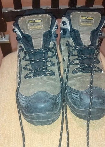 Gri Erkek Outdoor Botları Tokalı - Görsel 9