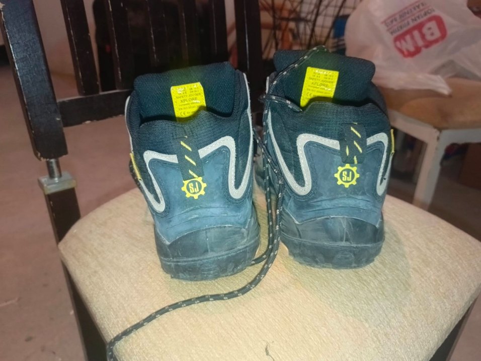 Gri Erkek Outdoor Botları Tokalı - Görsel 4