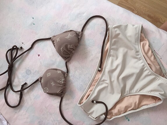Bikini takımı louis vuitton