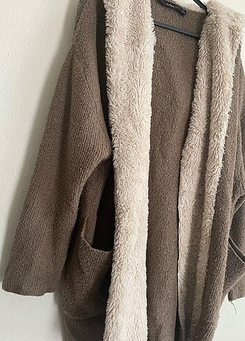Zara uzun oversize hırka