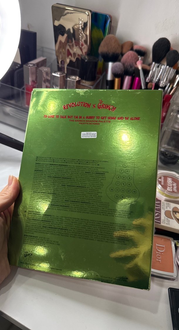 The Grinch far paleti revolution - Görsel 2