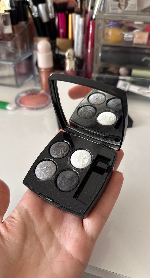 Chanel Siyah gri smokey eyes far paleti - Görsel 2