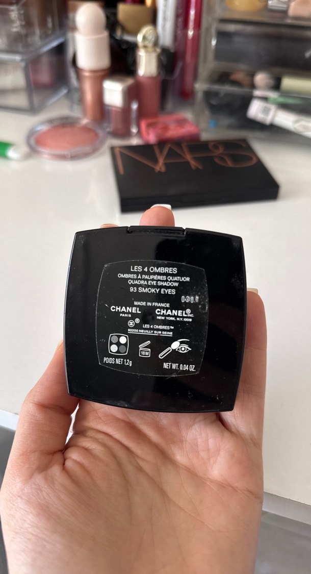 Chanel Siyah gri smokey eyes far paleti - Görsel 3