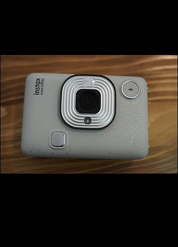 Fujifilm İnstax mini liplay hybrid stone white fotoğraf makines