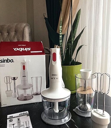 Sinbo Blender Seti Sinbo Blender & Doğrayıcılar %20 İndirimli - Gardrops