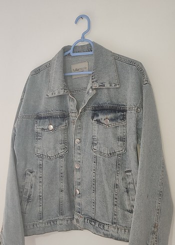 Kadın kot Ceket - Görsel 2