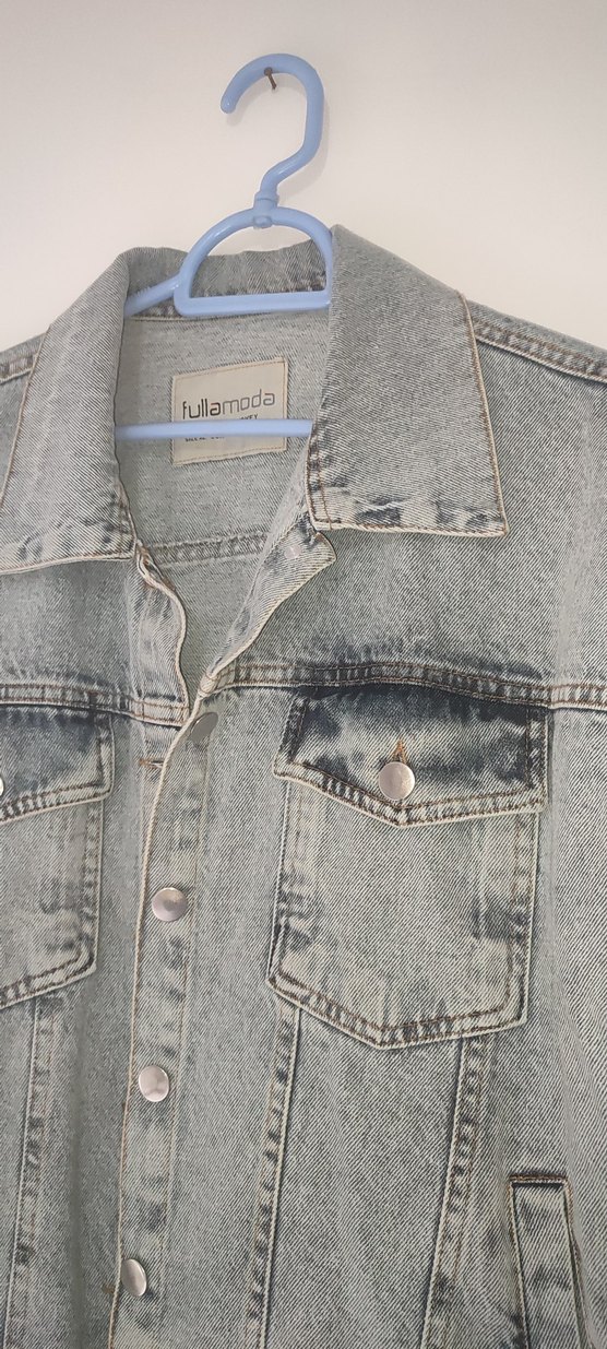 Kadın kot Ceket - Görsel 3