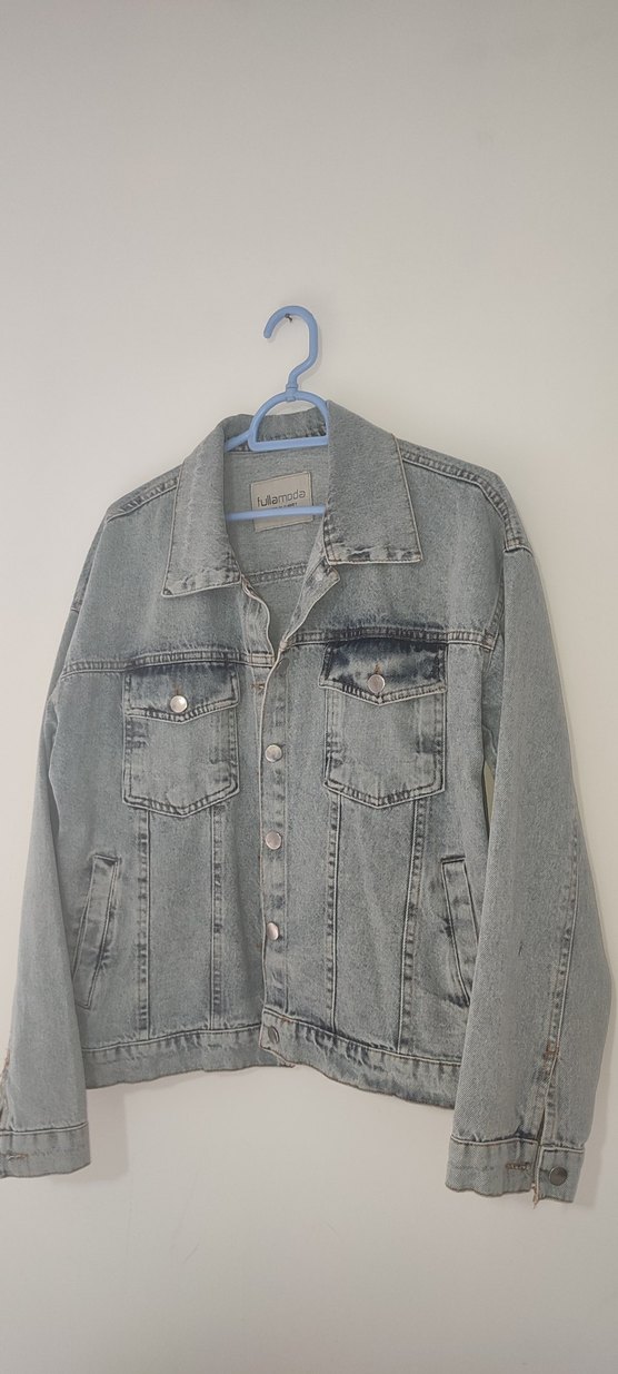 Kadın kot Ceket - Görsel 2