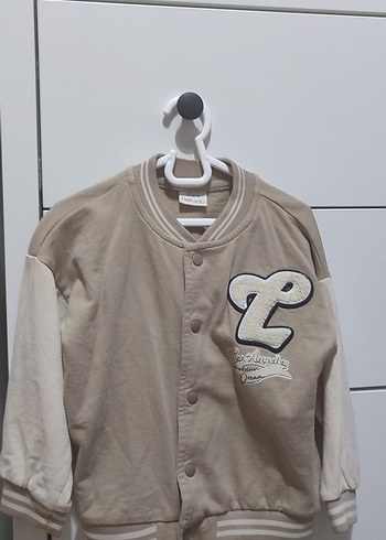 Bej Erkek çocuk kolej ceket - Görsel 4