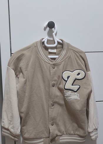 Bej Erkek çocuk kolej ceket - Görsel 2