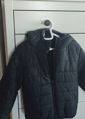 Siyah Erkek Çocuk mont - Görsel 2