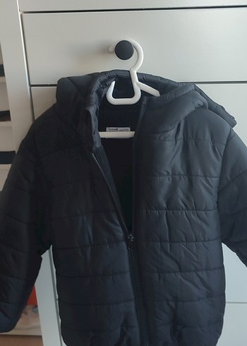 Siyah Erkek Çocuk mont - Görsel 4