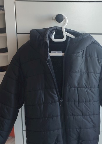 Siyah Erkek Çocuk mont - Görsel 5