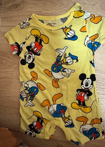 4 adet Pamuklu Kısa Kollu Erkek Bebek Body - Görsel 3