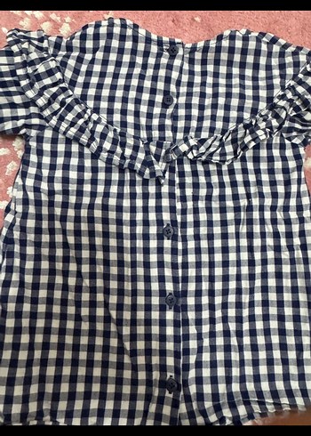 Kız Çocuk Uzun Kollu Nakışlı Bluz - Görsel 3