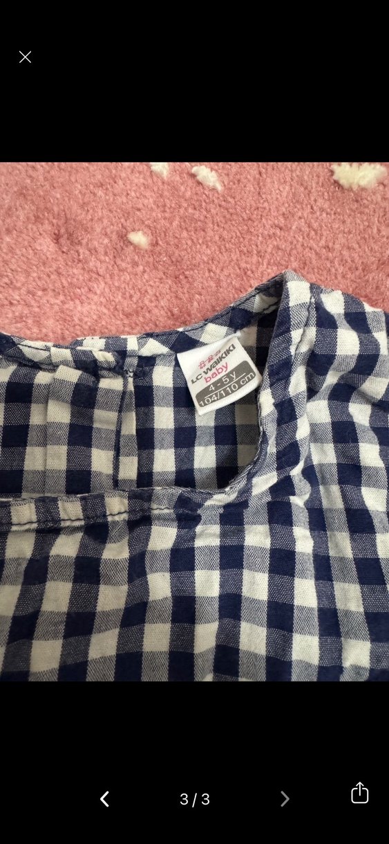 Kız Çocuk Uzun Kollu Nakışlı Bluz - Görsel 2