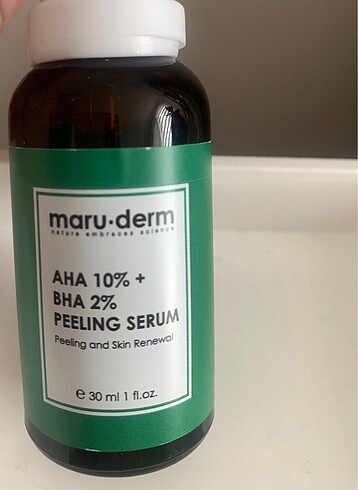  Beden Renk MARU-DERM AHA BHA peeling serum