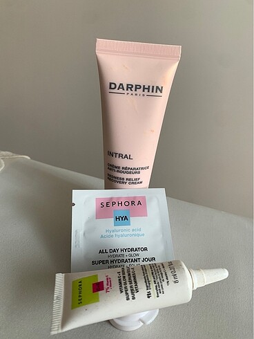 DARPHIN INTRAL/Sephora nem ışıltı 3 ÜRÜN