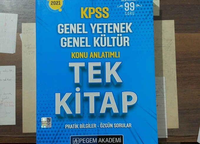 Pegem Kpss GyGk Konu Anlatımı Tek Kitap 