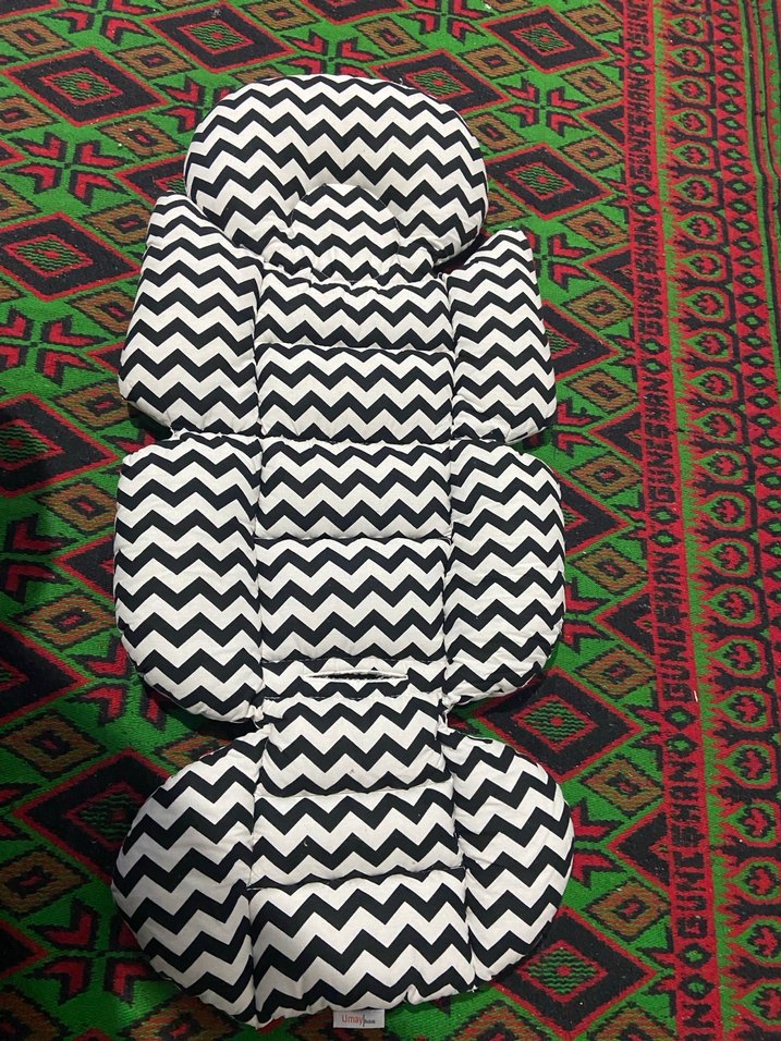 Gri Yıldız Desenli Bebek Uyku Minderi - Görsel 2