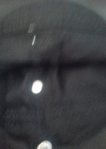 Düğmeli Siyah Midi Denim Kalem Etek - Görsel 3