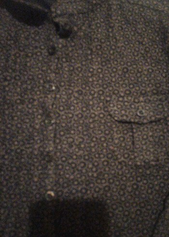 Düğmeli Kahverengi Kadın yumuşak penye Gömlek - Görsel 3