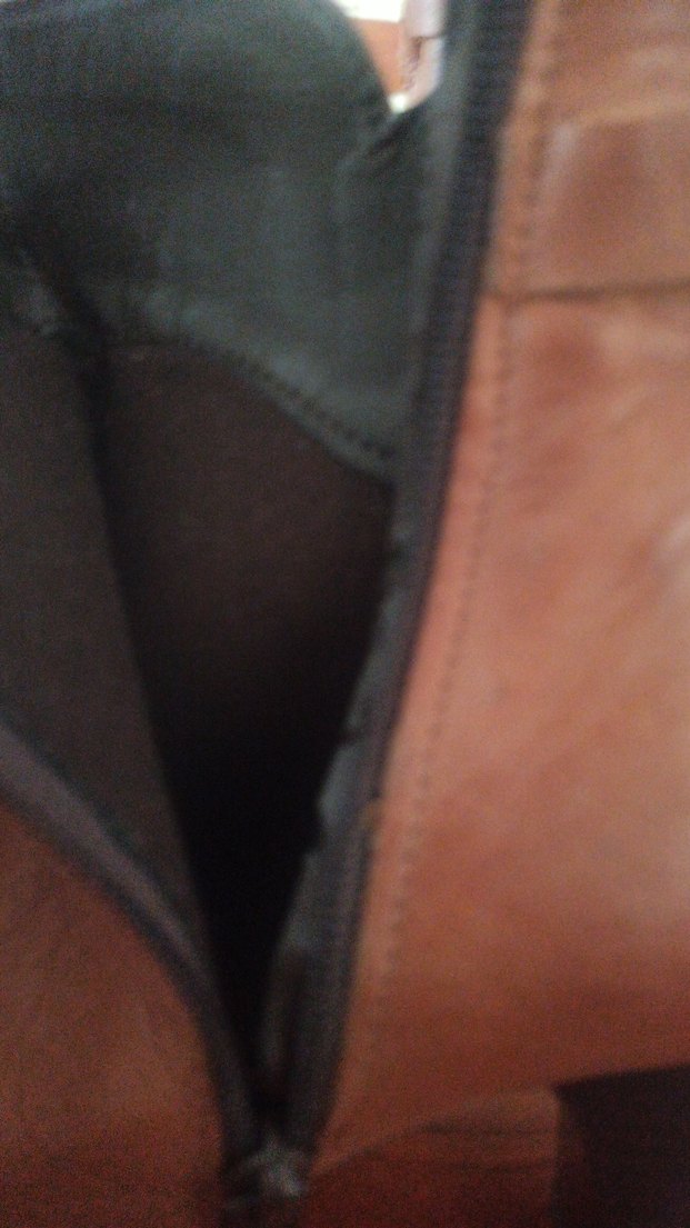 Kahverengi Deri Kadın  Topuklu Bot - Görsel 4