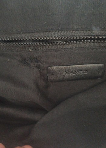 Kahverengi Deri Yılan Derisi Desenli Kadın Çanta Mango markali - Görsel 4