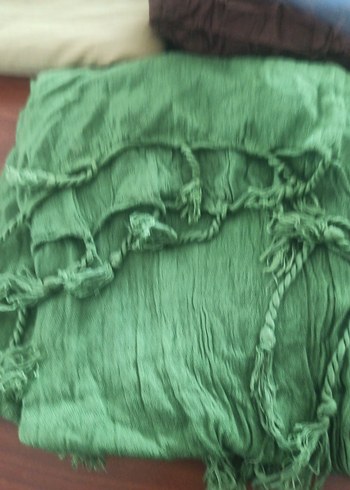 Bohem Tarzda Keten Kadın Şal 3 adet - Görsel 4