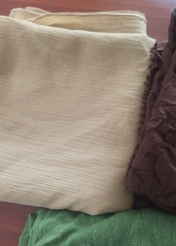 Bohem Tarzda Keten Kadın Şal 3 adet - Görsel 3