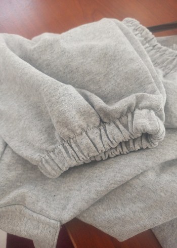 Gri Midi Kadın Salaş Eşofman - Görsel 2