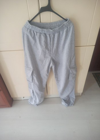 Gri Midi Kadın Salaş Eşofman - Görsel 4