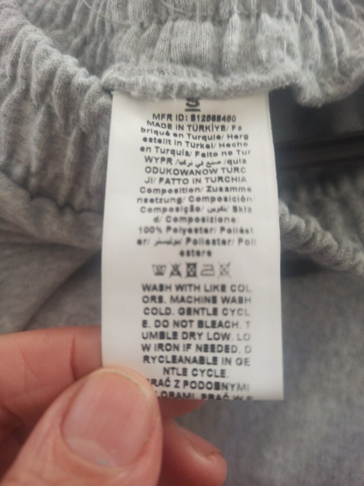 Gri Midi Kadın Salaş Eşofman - Görsel 3