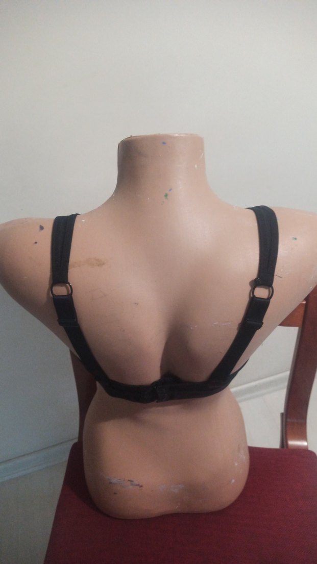 Siyah Mini Sporcu Sütyeni - Görsel 2