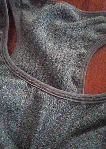 Gri Spor Sütyeni Midi Boy Street Wear - Görsel 6