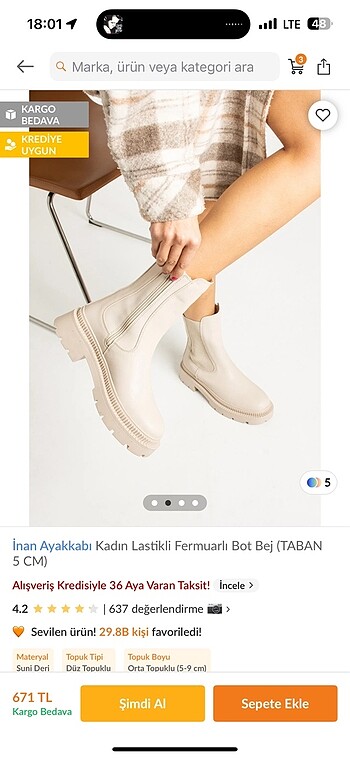 Zara Bej kalın taban bot