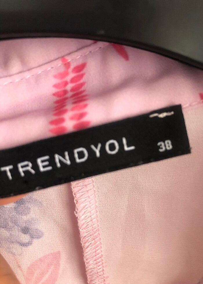 Çiçekli şifon elbise - Görsel 4