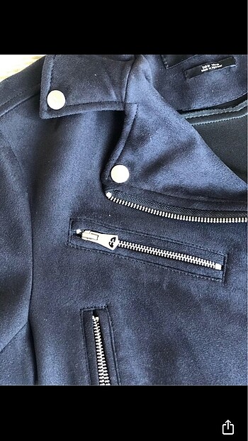 Nubuk Biker ceket - Görsel 5