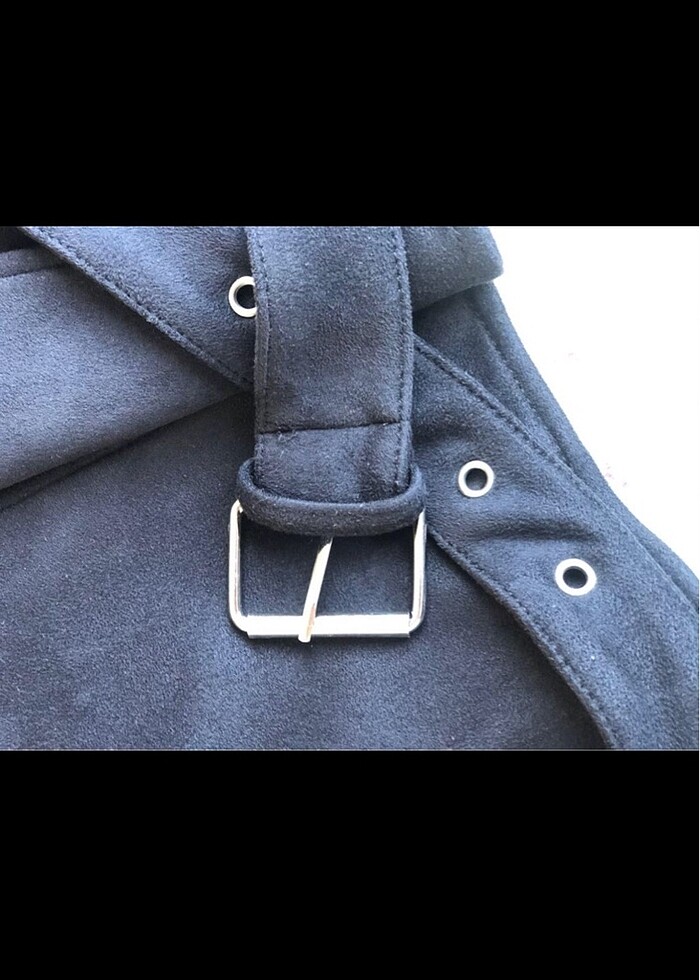 Nubuk Biker ceket - Görsel 4