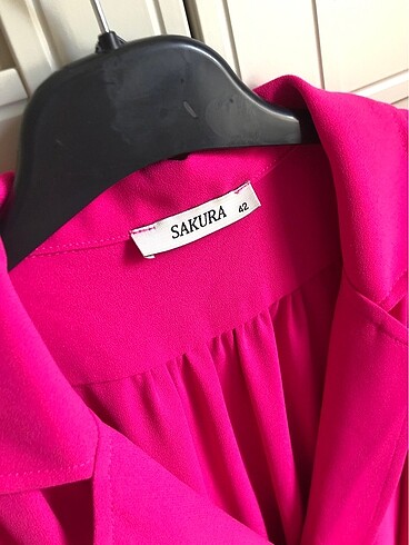 Kruvaze yaka bağlamalı içten bağlamalı elbise - Görsel 2