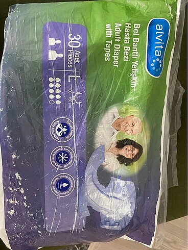 Diğer Alvita bel bantlı yetişkin hasta bezi
