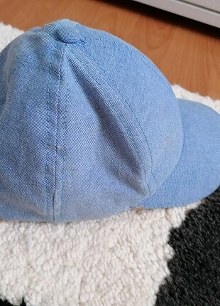 2-3 Yaş, 20 cm Beden mavi Renk Çocuk şapka