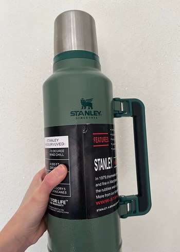 Stanley Büyük Boy Termos 1.9 L Khaki - Görsel 3